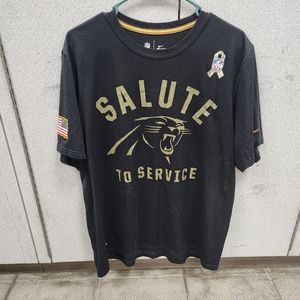 CAROLINA PANTHERS 2017 NIKE DRI FIT SALUTE TO SERVICE MENS SHIRT XL Last ONE !!!